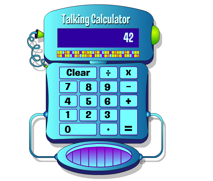 calculadora que habla para repasar los los números en inglés del 1 al 100
