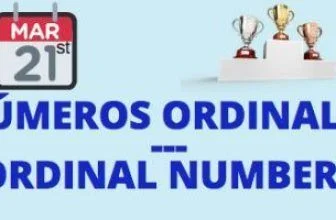 Practica los números ordinales en inglés