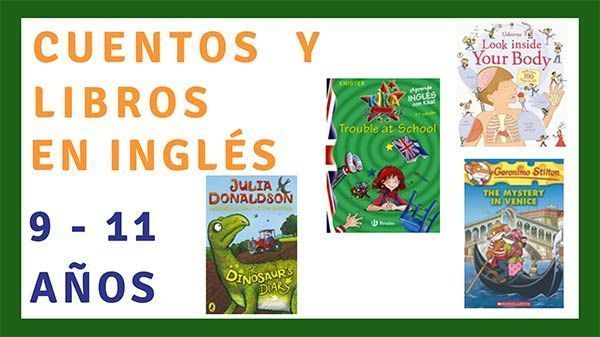 III▷ Selección de« Libros y Cuentos en Inglés » para niños de 9 a 11 años